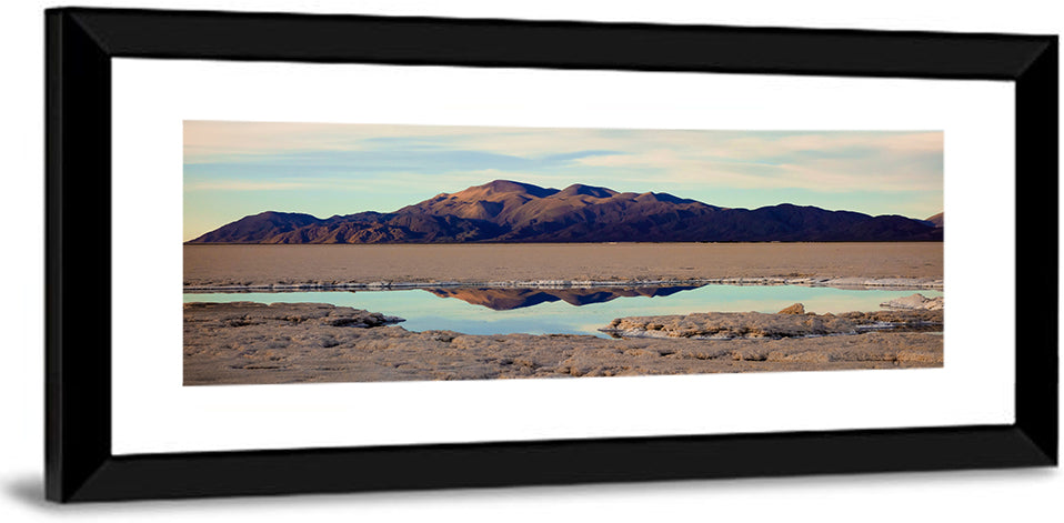 Salinas Grande Salt Flat Reflection Wall Art