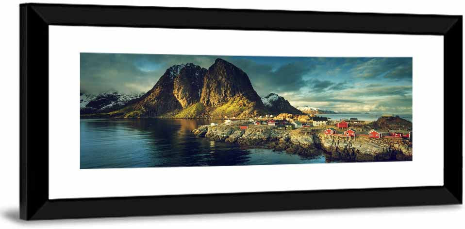 Reine Fishing Huts Wall Art