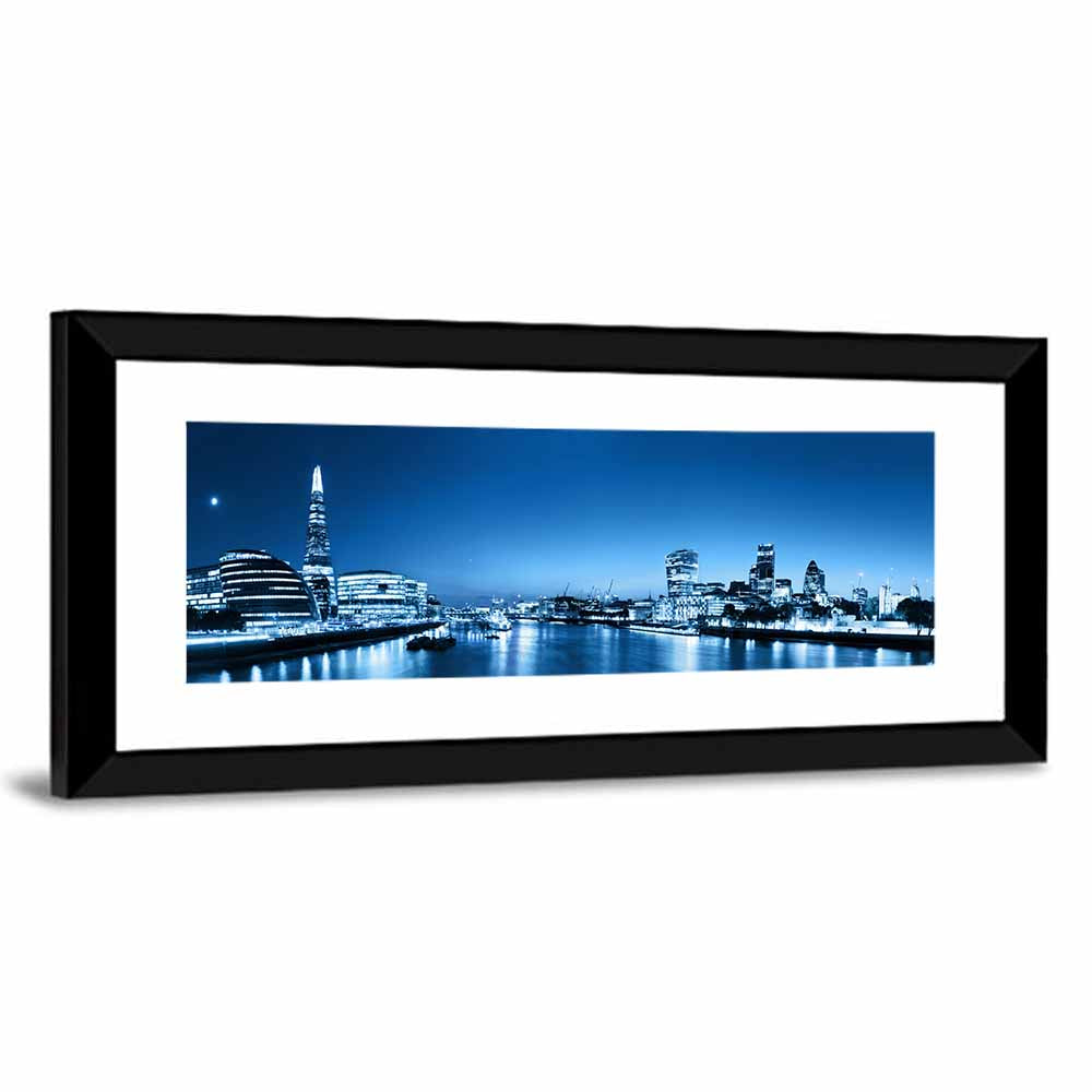 London Night Skyline Wall Art
