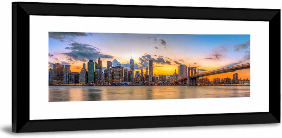New York Downtown Wall Art