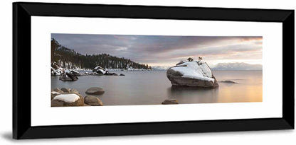 Bonsai Rock Sunset Wall Art