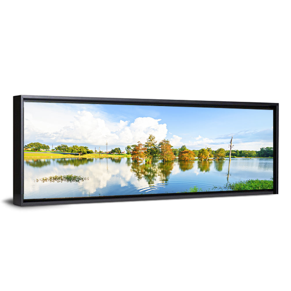 Lafayette Bayou Reflection Wall Art