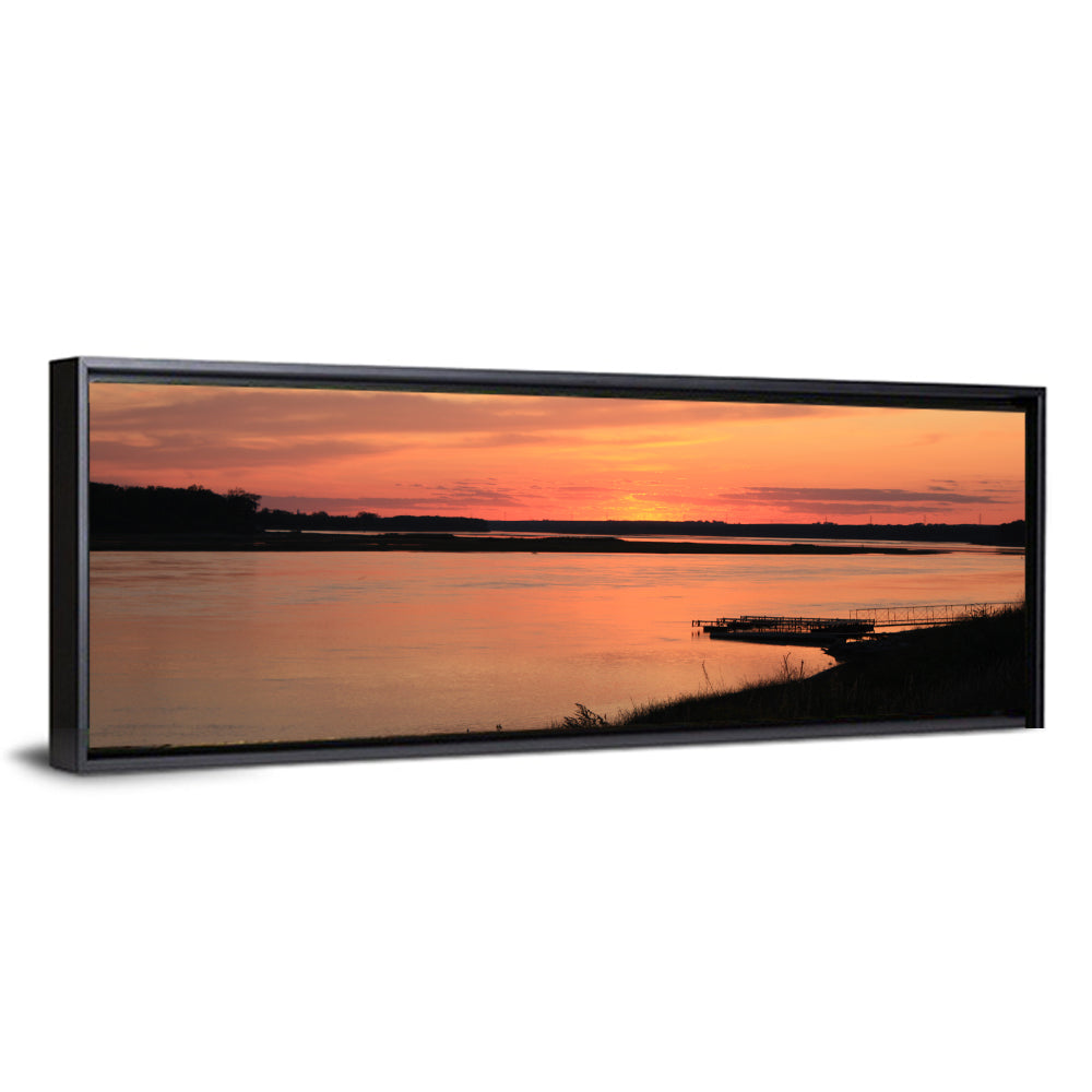 Missouri River Sunset Wall Art