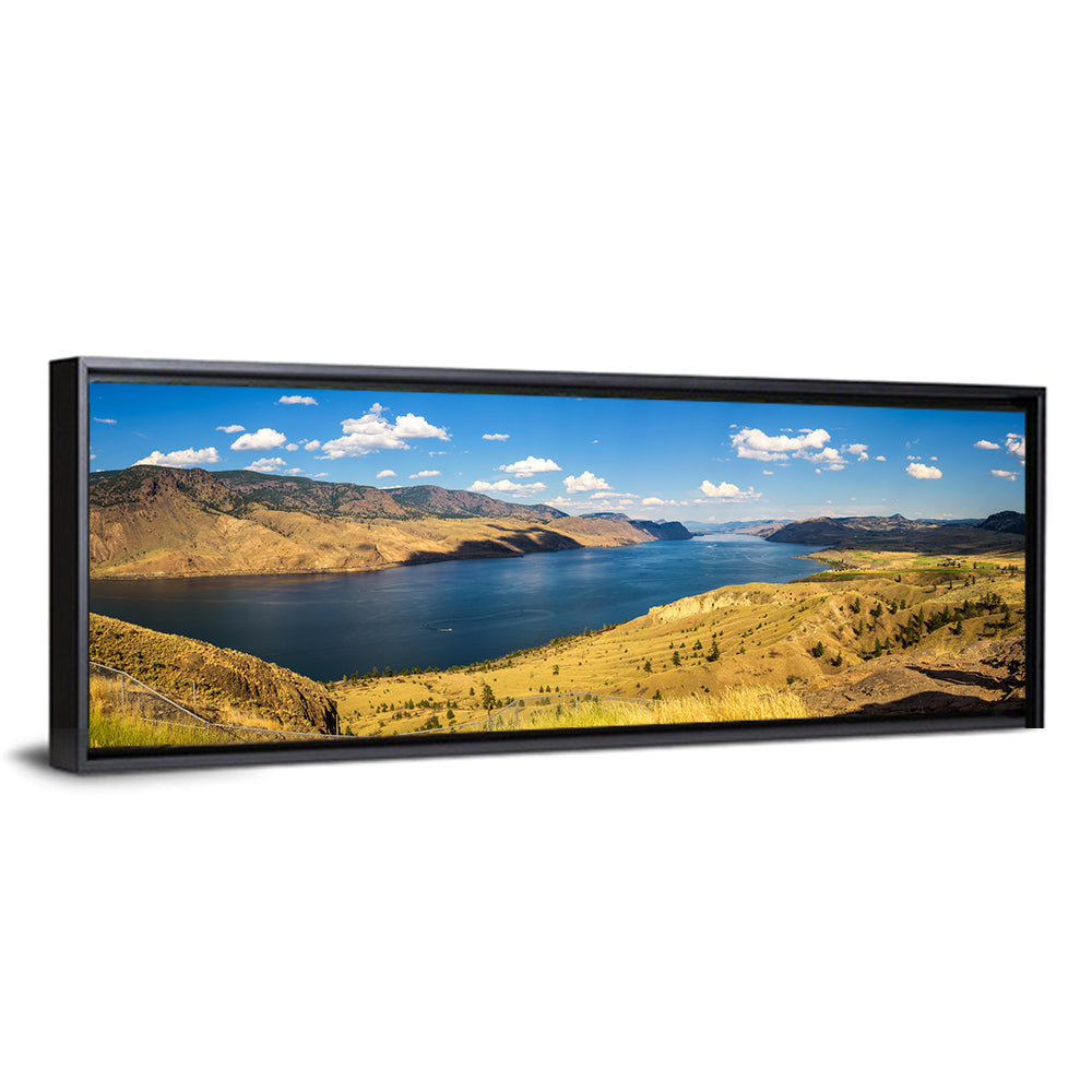 Golden Grass at Kamloops Lake Wall Art