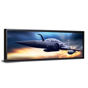 Fighter Jet in Air Wall Art