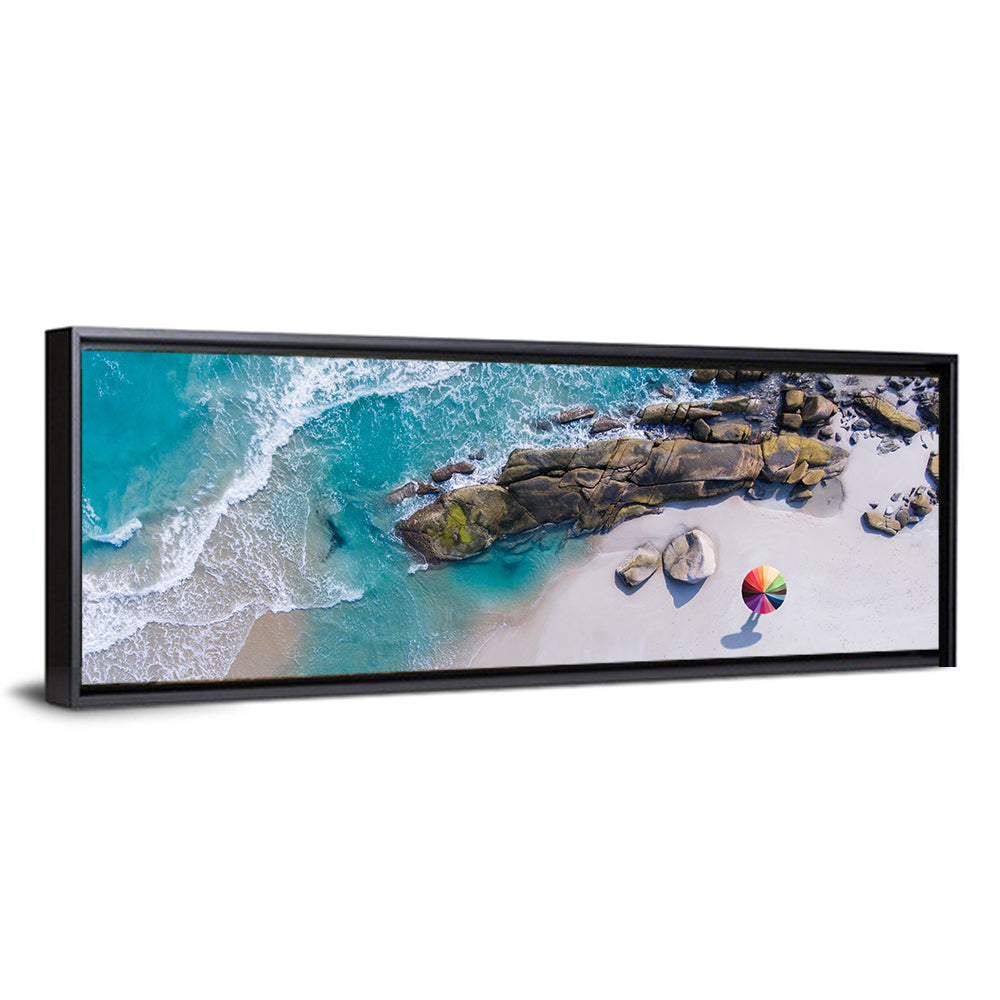 Beach Aerial View Wall Art