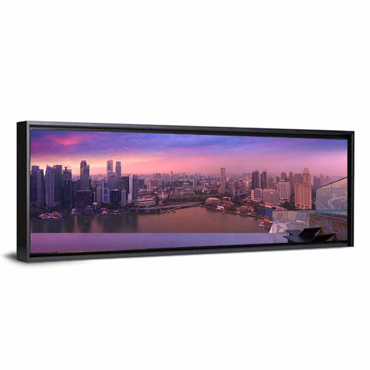Singapore Skyline Wall Art