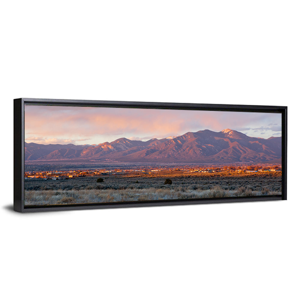 Taos Valley Sunset Wall Art