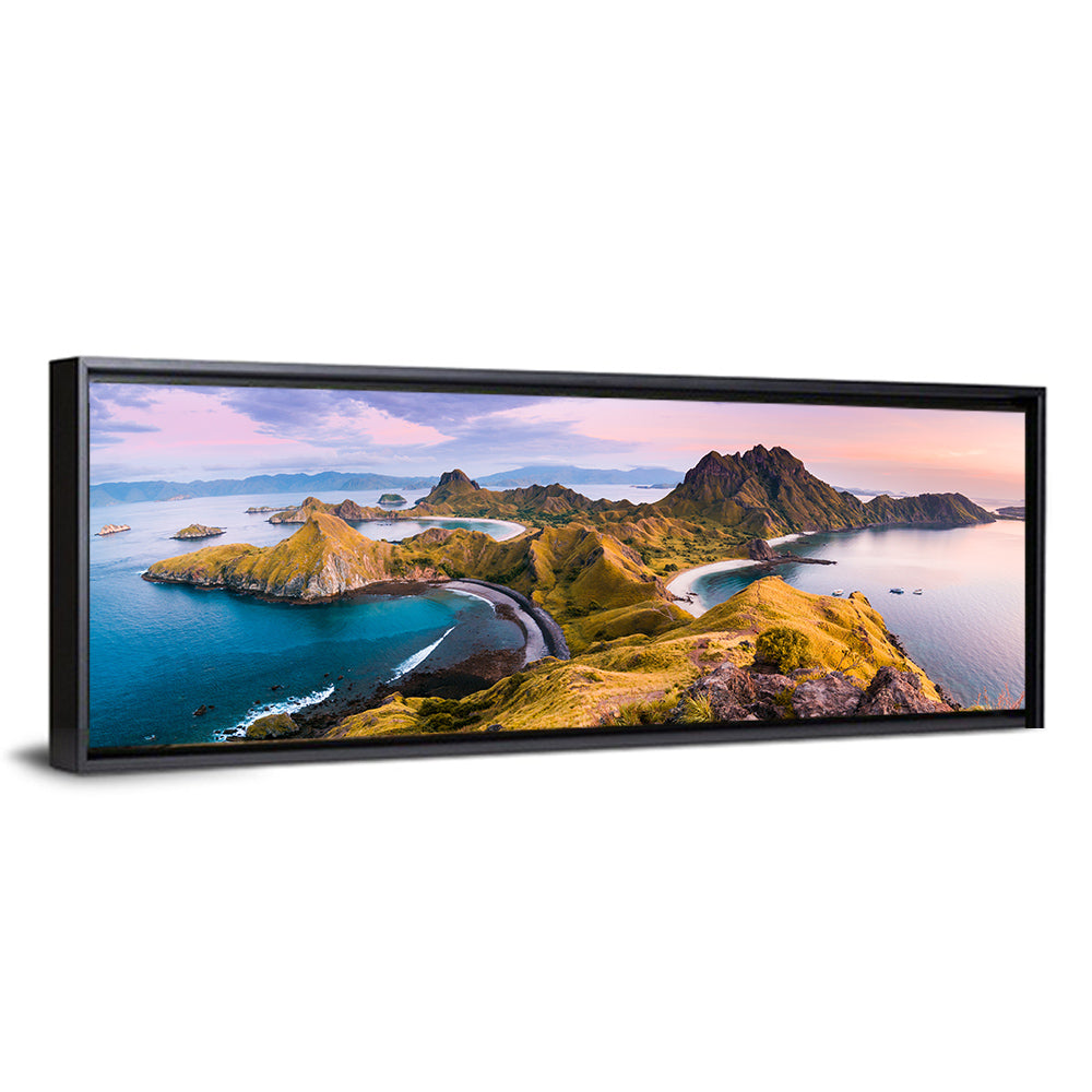 Padar Island Sunrise View Wall Art