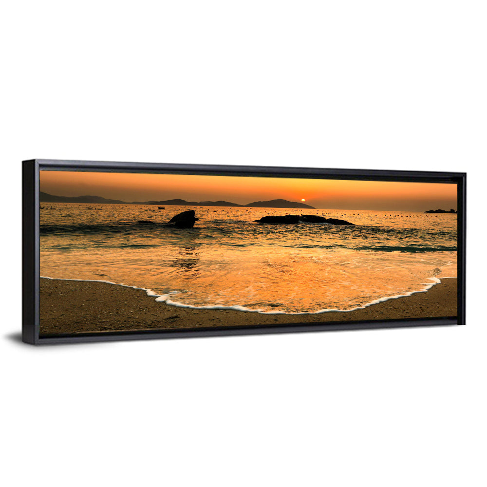 Khanh Hoa Beach Sunset Wall Art