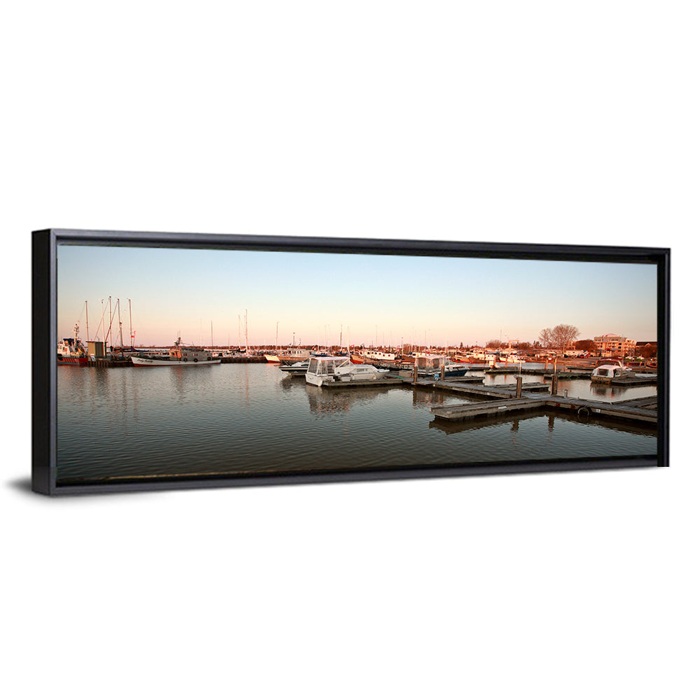 Gimli Marina Dock, Lake Winnipeg Wall Art