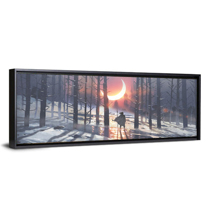 Winter Forest Journey Wall Art