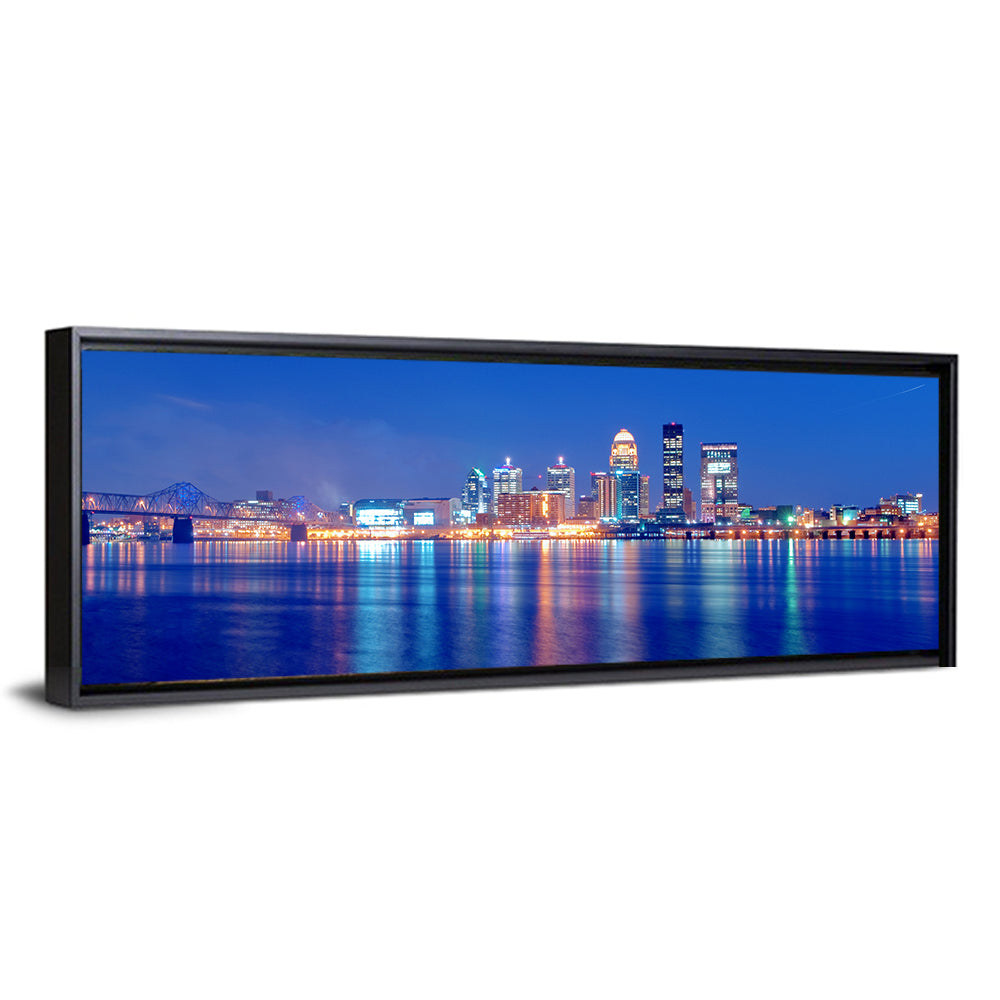 Louisville Skyline at Dusk Wall Art