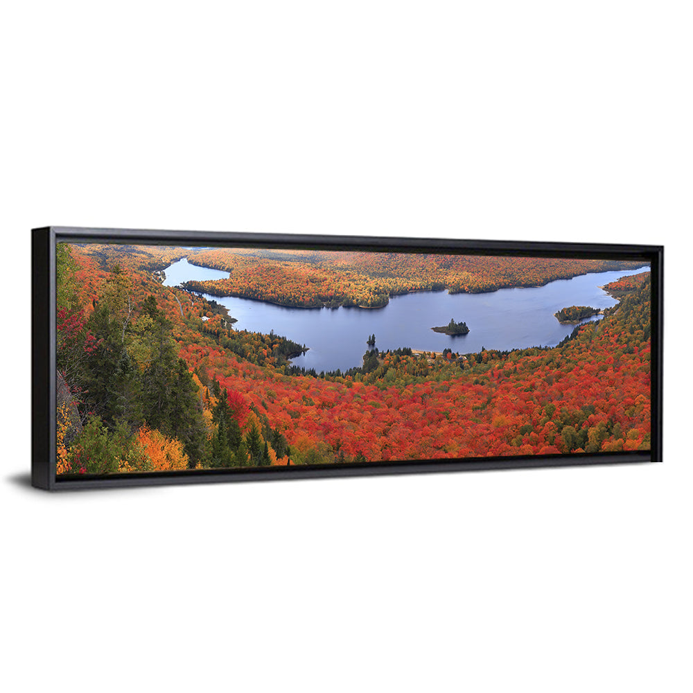 Lake Monroe Autumn Vista Wall Art