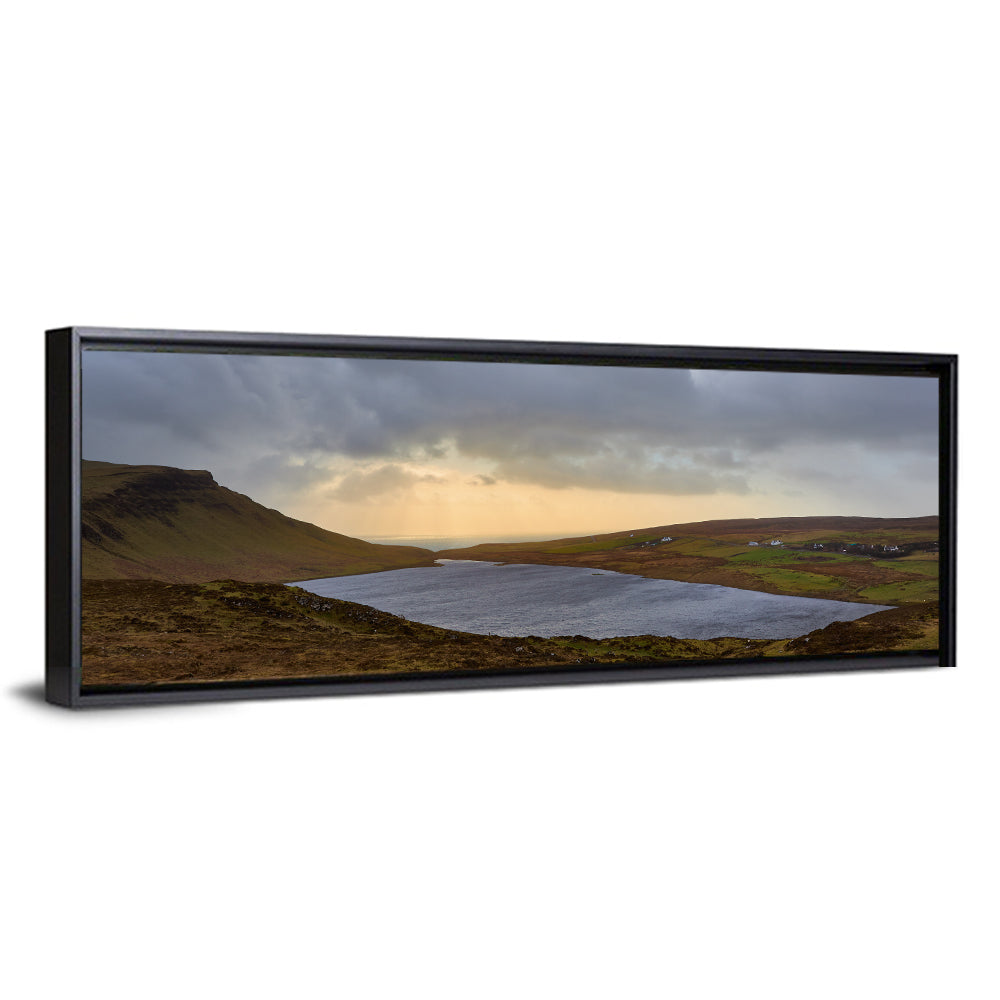 Isle of Skye Lake at Golden Hour Wall Art