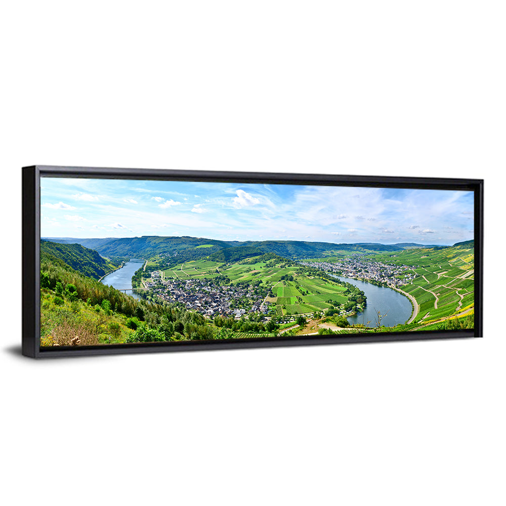 Moselle River at Bernkastel-kues Wall Art