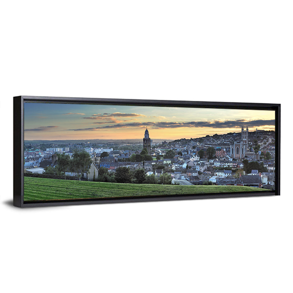 Cork Sunset Skyline Wall Art
