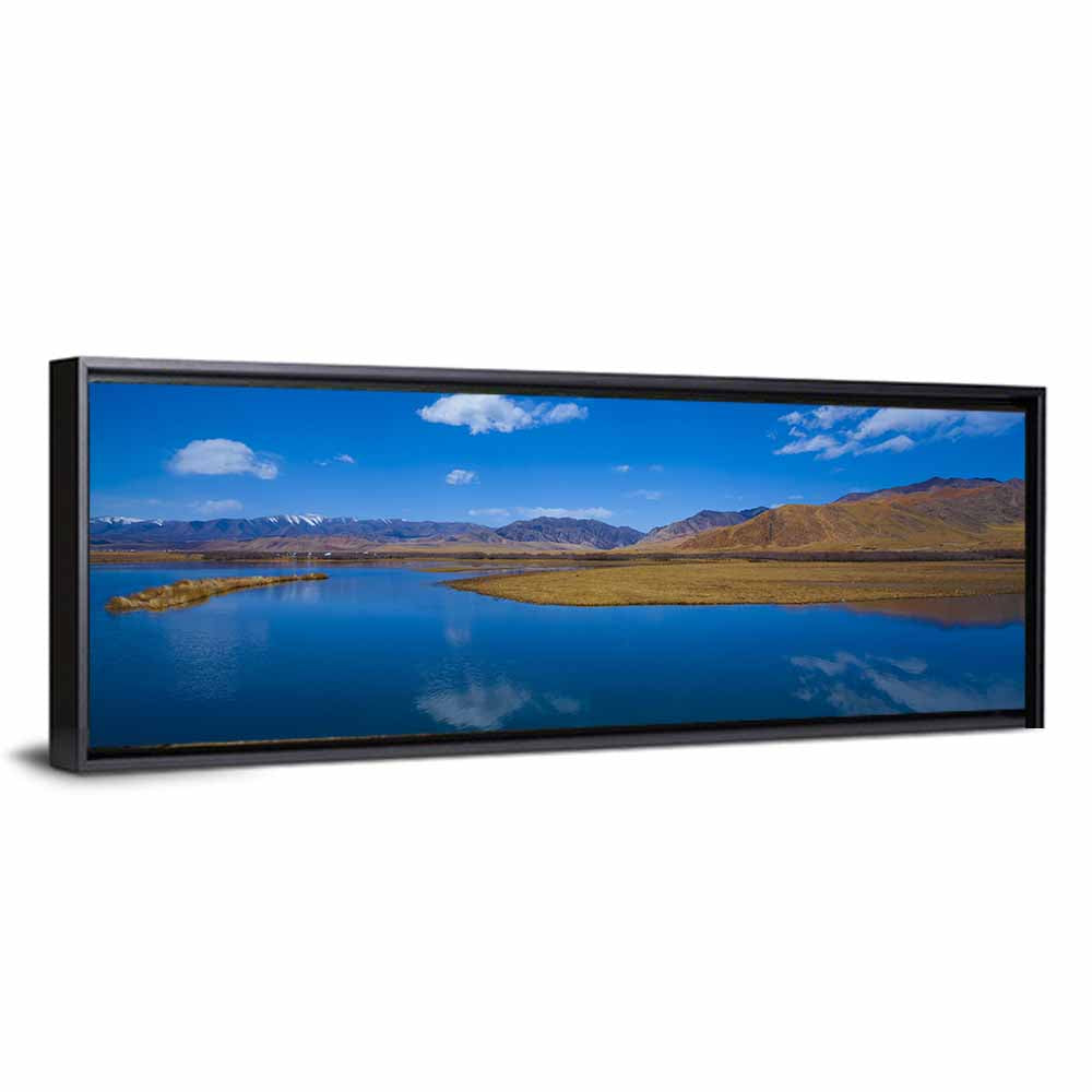 Clear Blue Lake China Wall Art