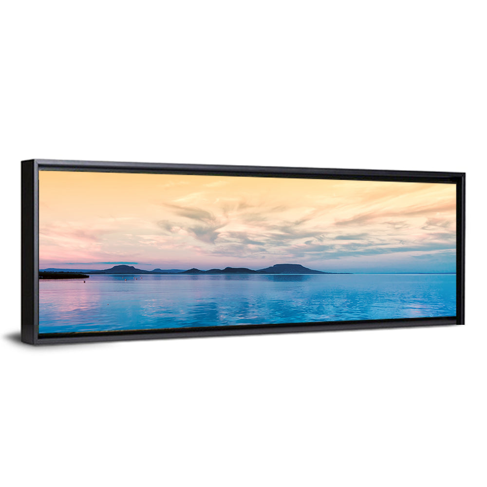 Lake Balaton at Golden Hour Wall Art