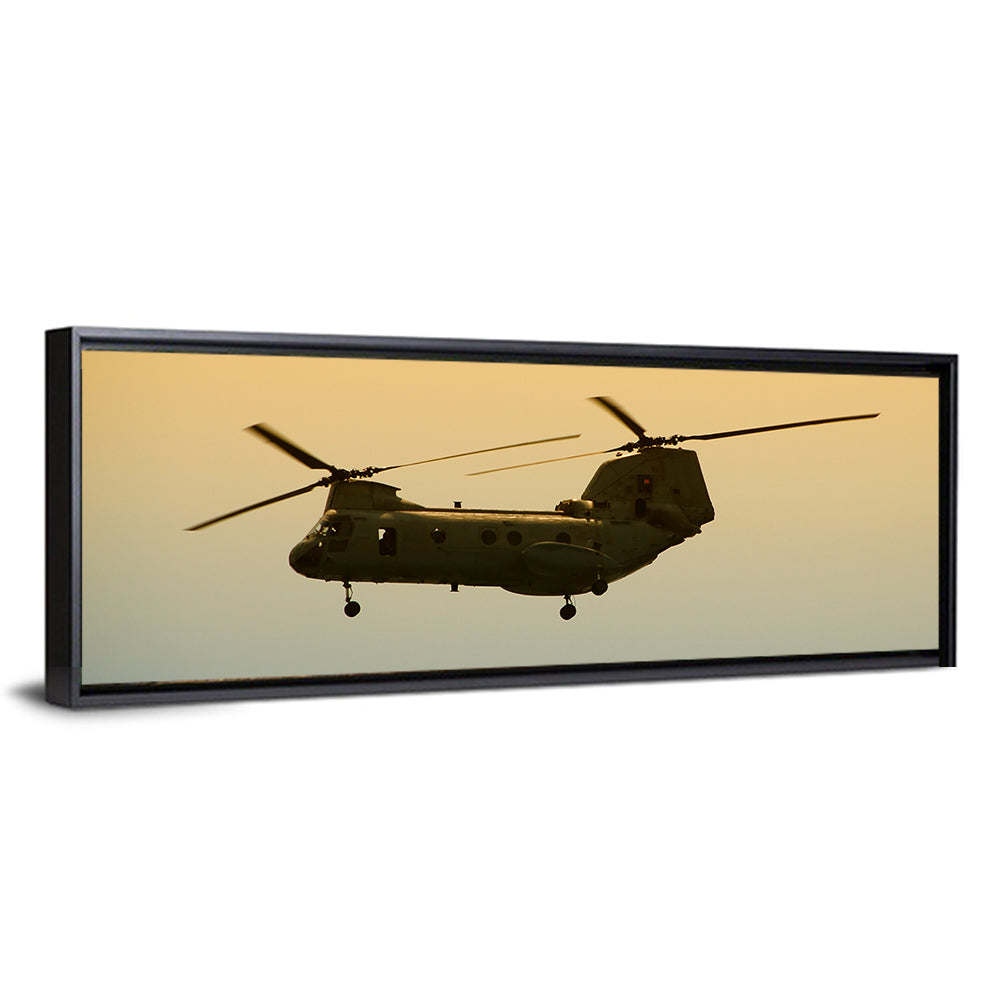 US Apache Helicopter Wall Art