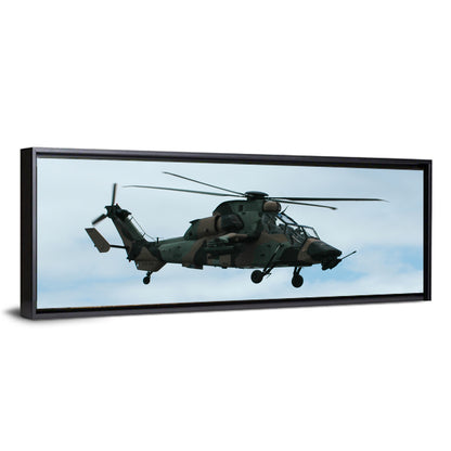 Military Attack Helicopter Wall Art