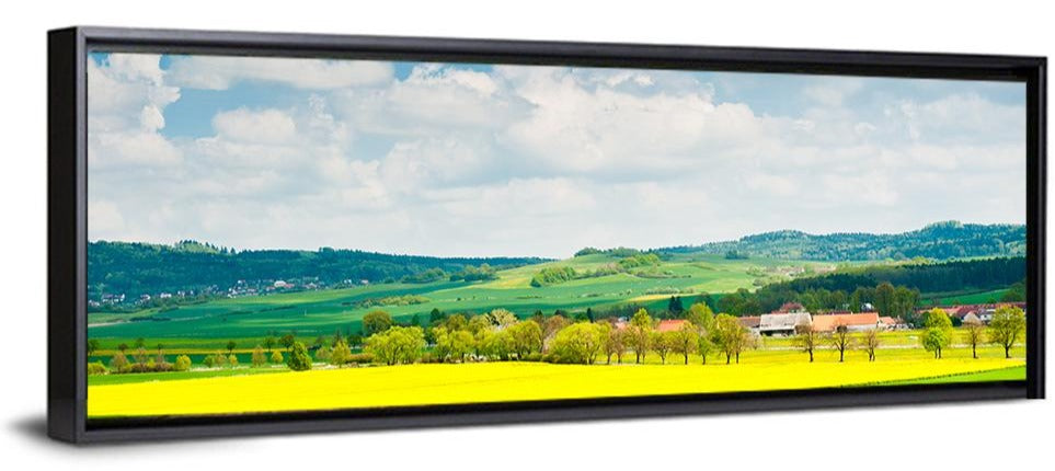 Czech Rapeseed Fields Wall Art