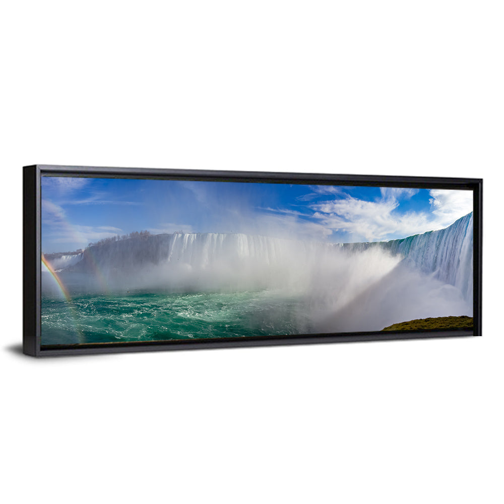 Horseshoe Falls Rainbow View Wall Art