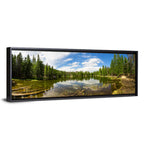 Estes Park Pine Lake Reflection Wall Art