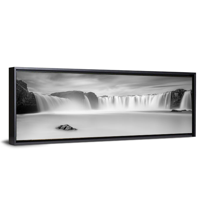 Goðafoss, Mývatn Iceland Wall Art as a framed canvas