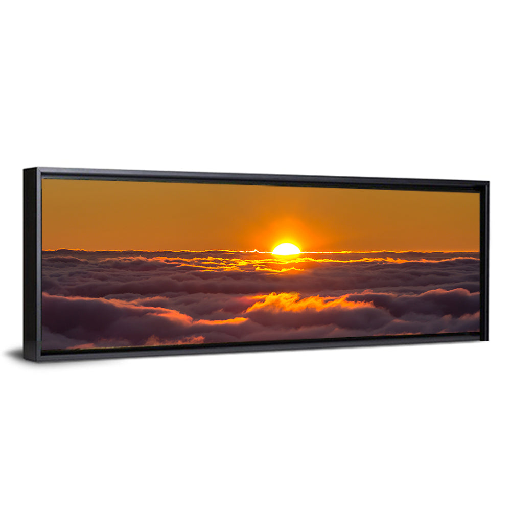 Sun Over Golden Clouds Wall Art