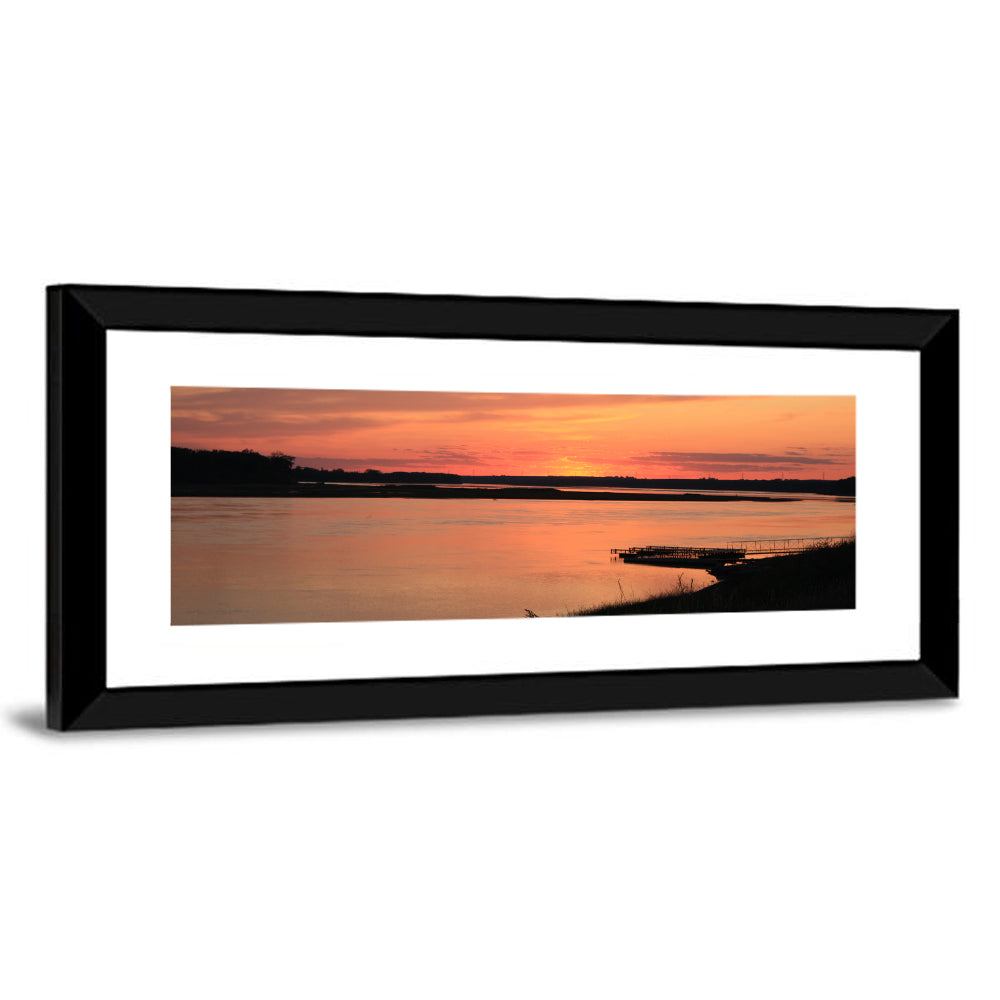 Missouri River Sunset Wall Art