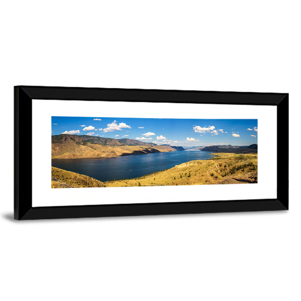 Golden Grass at Kamloops Lake Wall Art