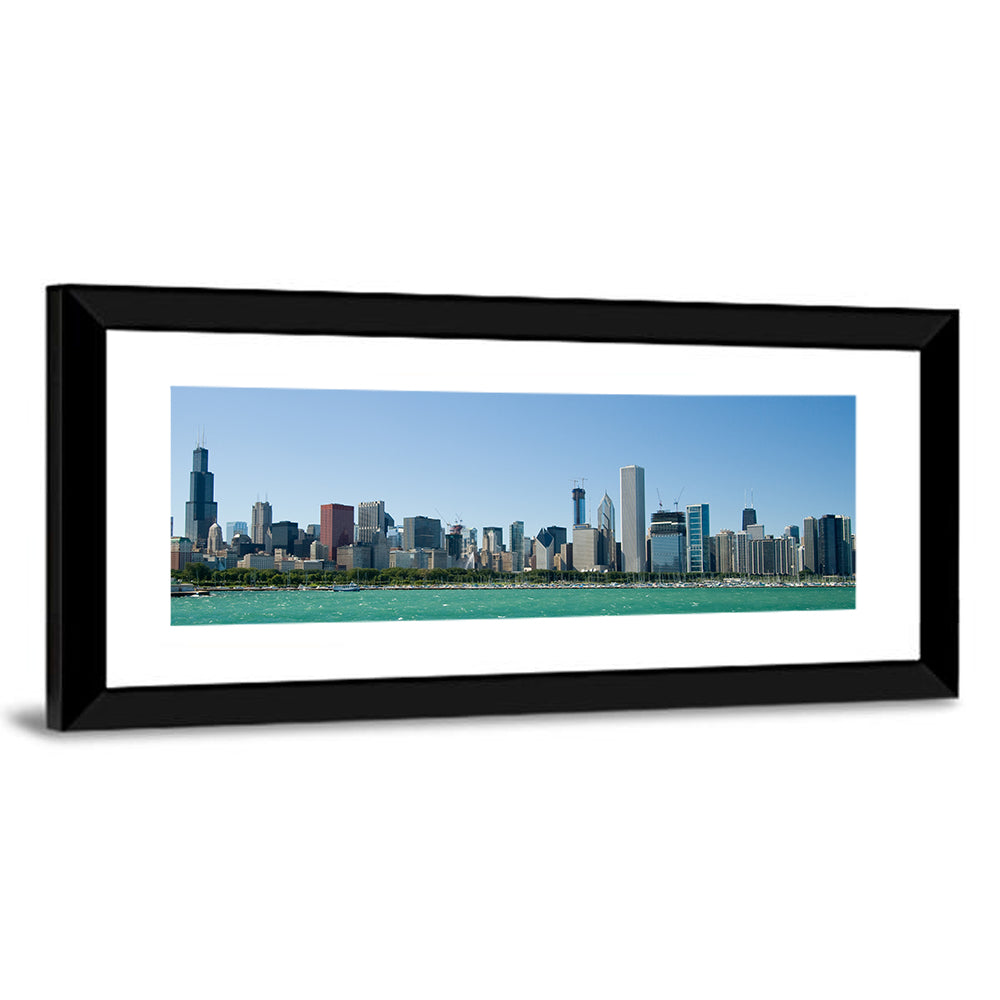 Chicago Skyline with Willis Tower Wall Art