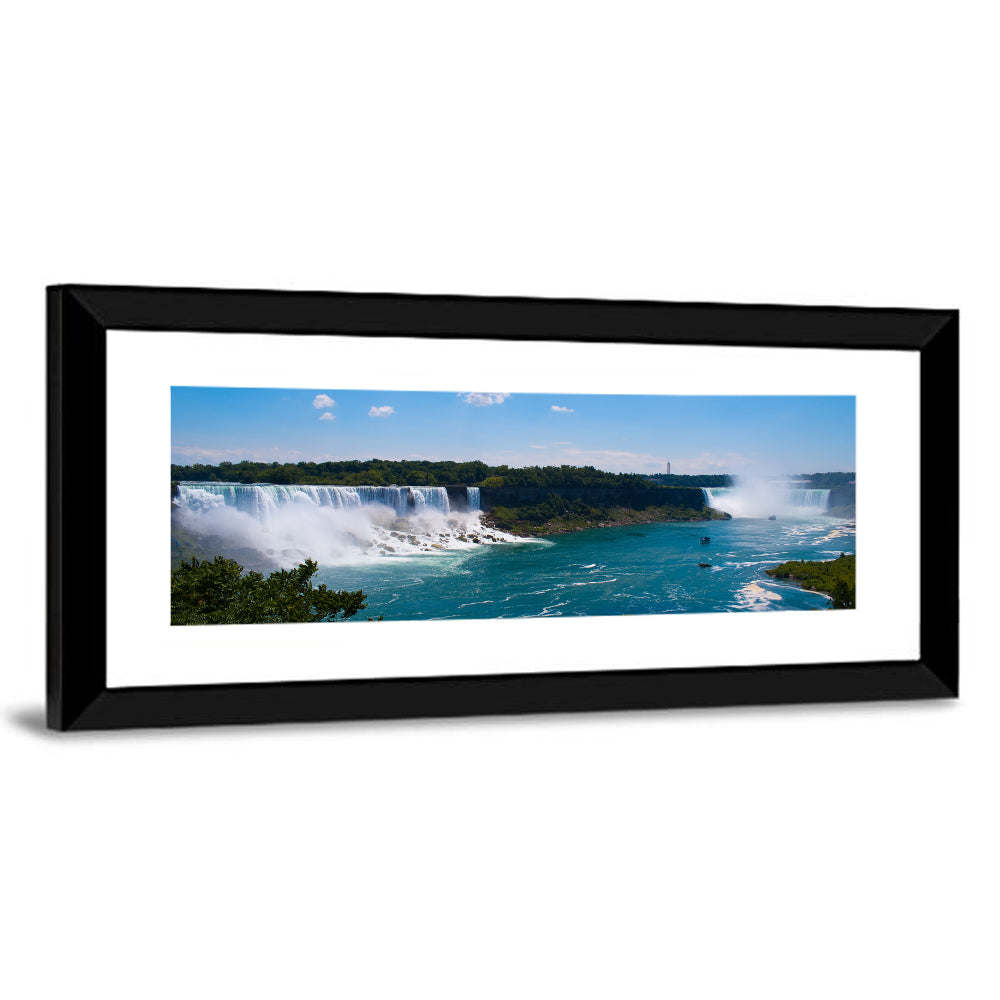 Niagara Falls Panorama Wall Art, framed print, panoramic