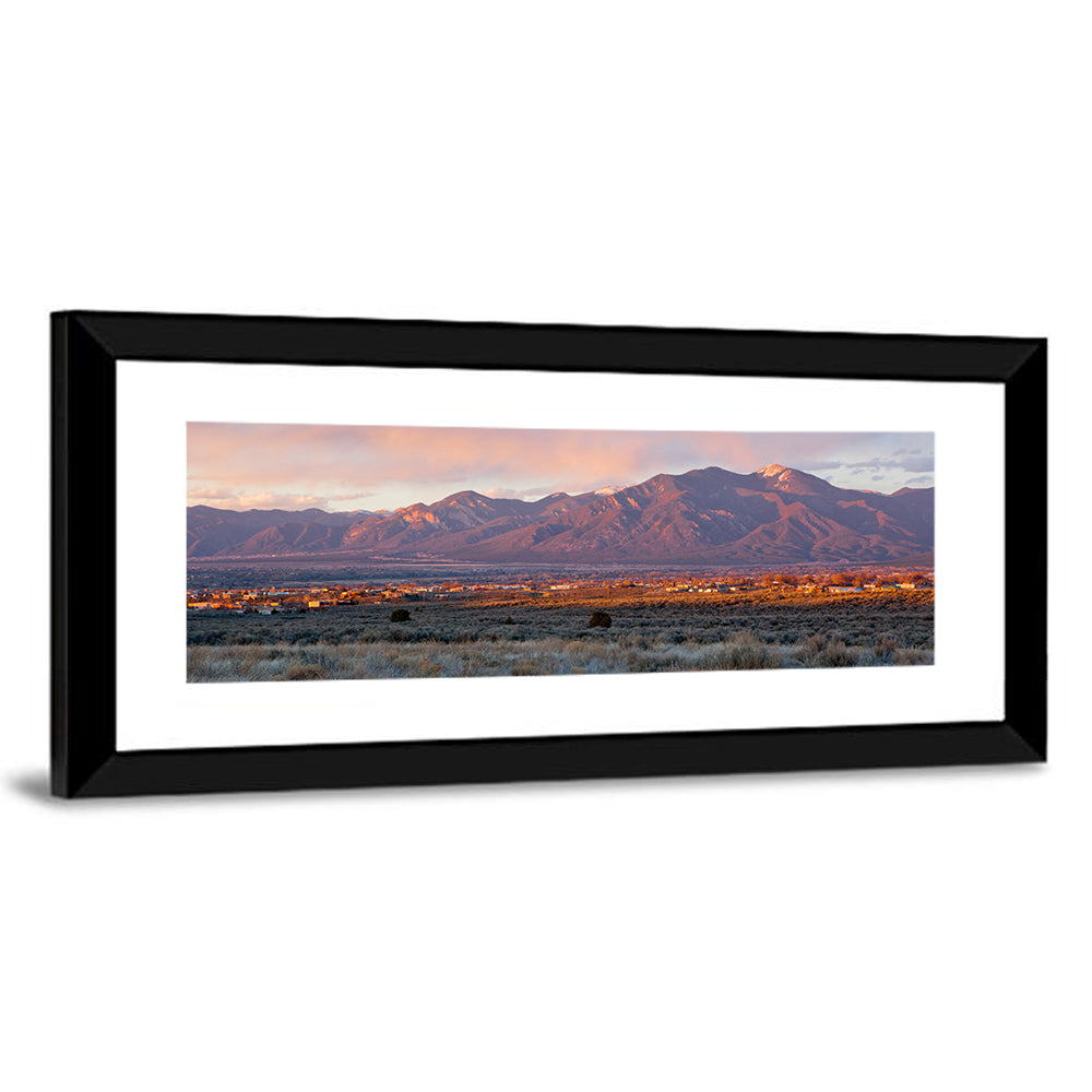 Taos Valley Sunset Wall Art
