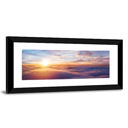 Clouds Sunrise Wall Art