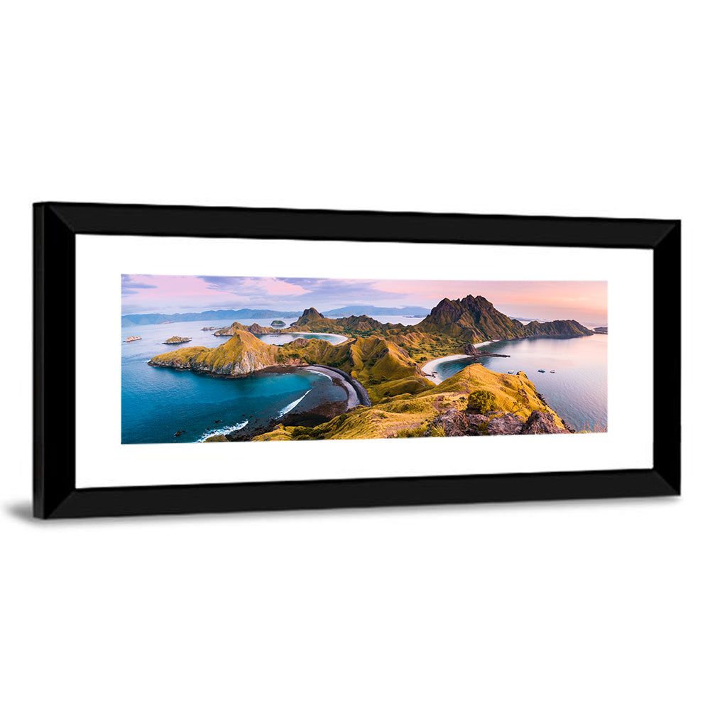 Padar Island Sunrise View Wall Art