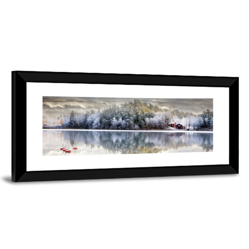 Winter Lake Wall Art