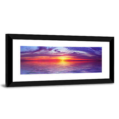 Bay Beach Sunset Wall Art