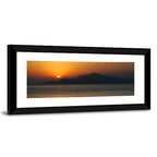Lake Sevan Sunset Reflection Wall Art