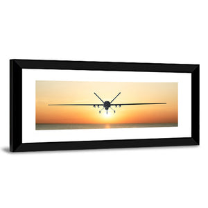 Military Drone Flight Wall Art