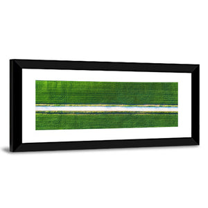 Farm Field Aerial Wall Art