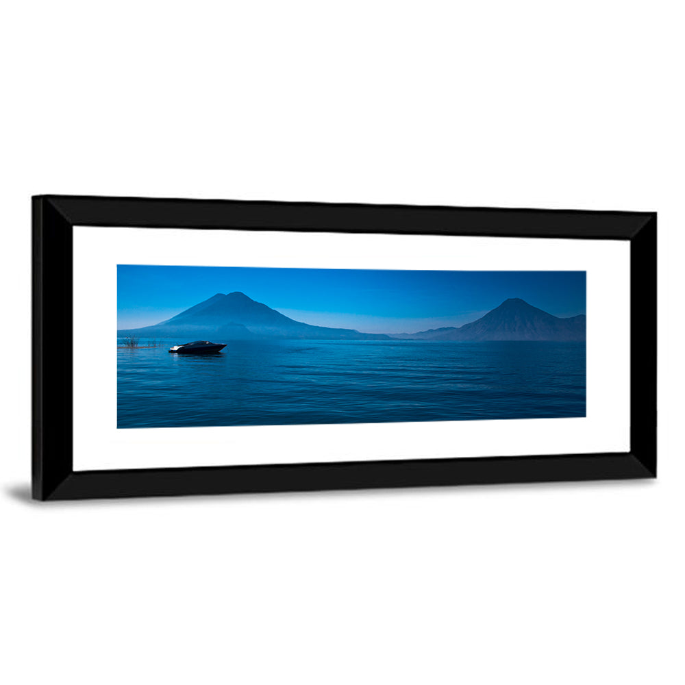 Boat on Lake Atitlán Wall Art