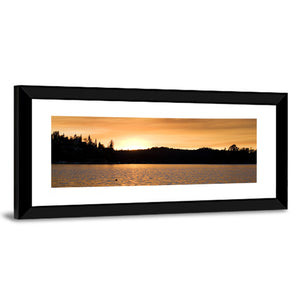 Lake Arrowhead Sunset Wall Art