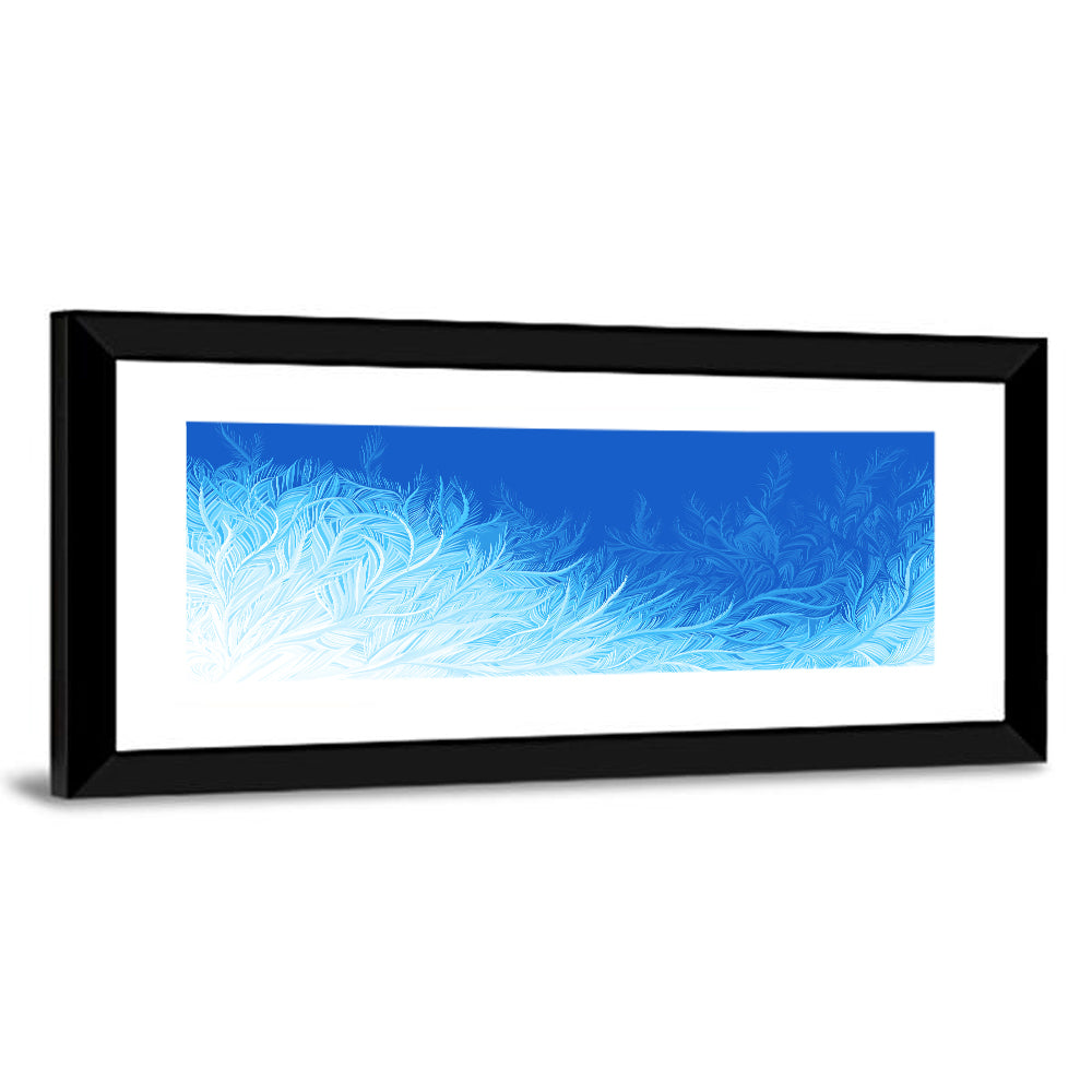 Curly Ice Crystals Wall Art