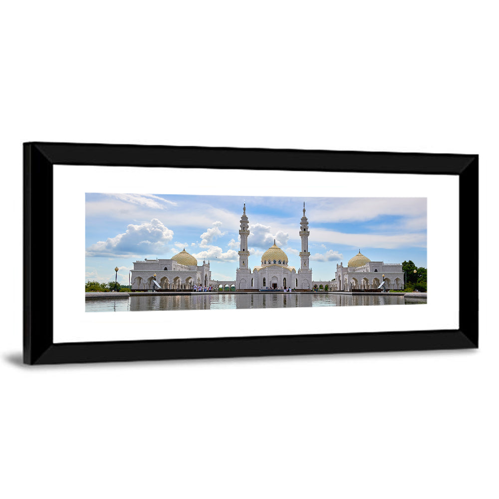 Bolgar White Mosque Reflection Wall Art