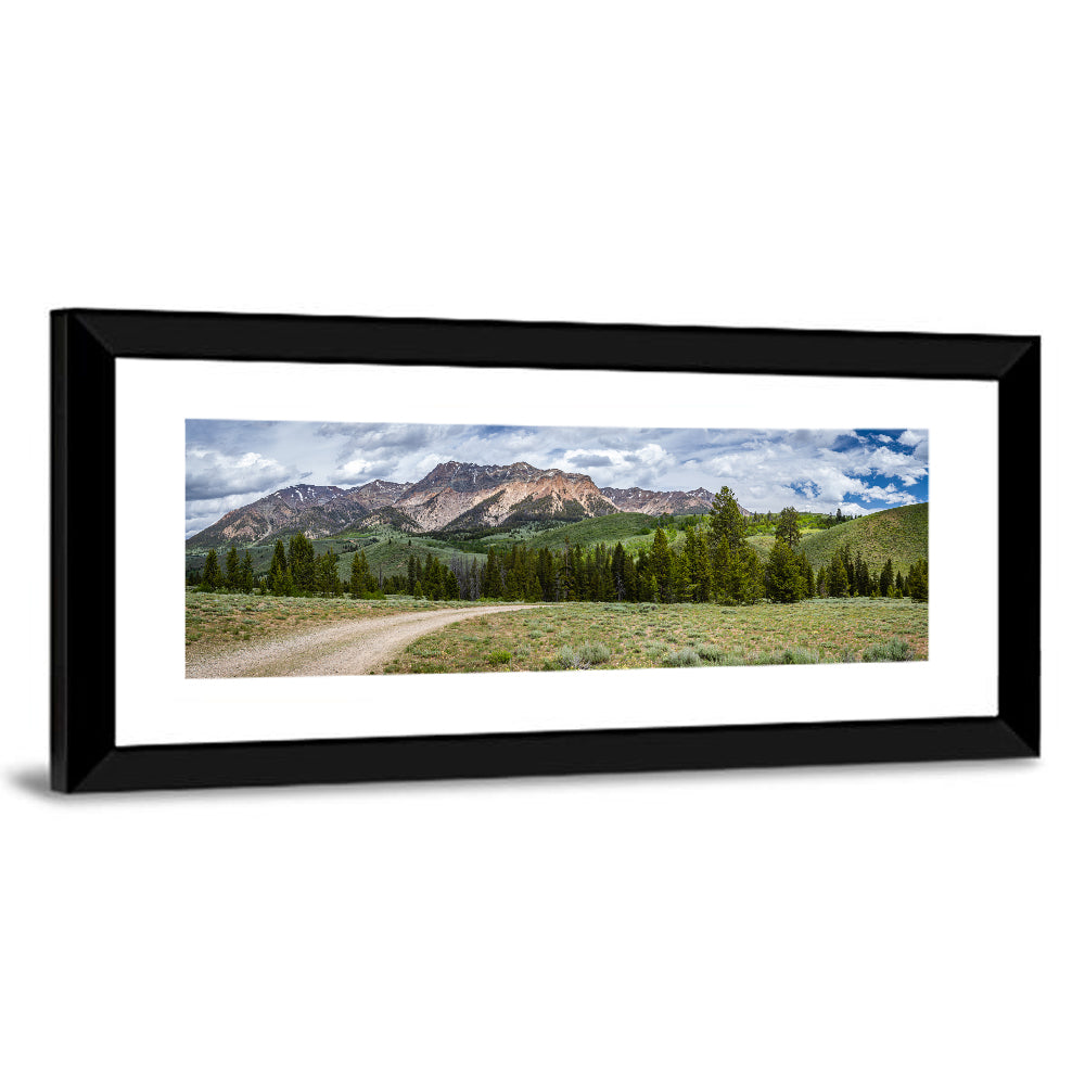 Boulder Peak Idaho View Wall Art