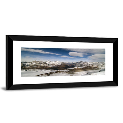 Snowy Alpine Mountains Wall Art