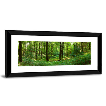 Green Forest Wall Art