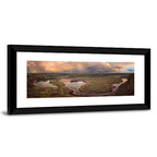 Soap Lake Storm Rainbow Wall Art